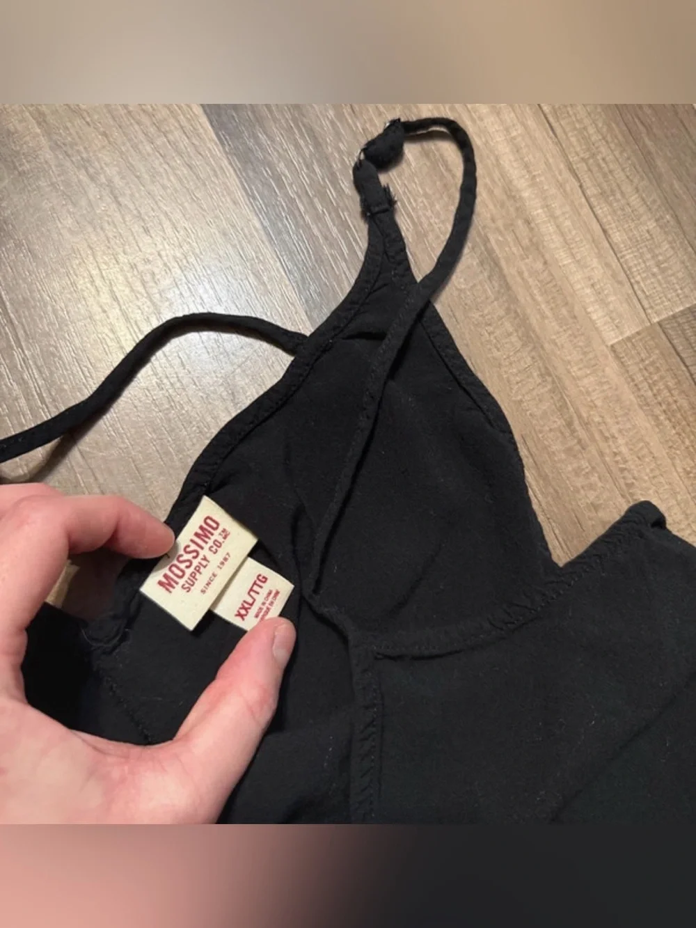 Mossimo women’s black tank top shirt size XXL